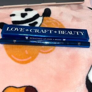 Love Craft Beauty Retractable Lip Liner + Brush - Space Bae